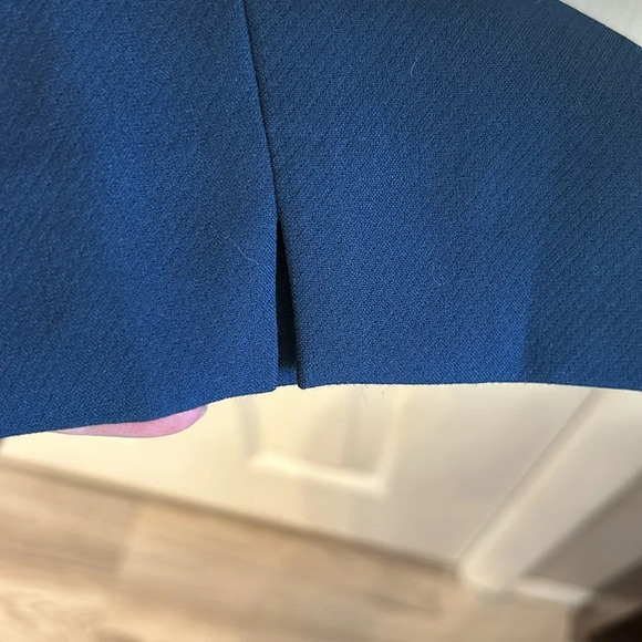 Talbots Women’s (4) Blue Hampshire Ankle Straight Leg Career Pants NWT - Picture 5 of 8